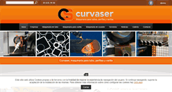 Desktop Screenshot of curvaser.com